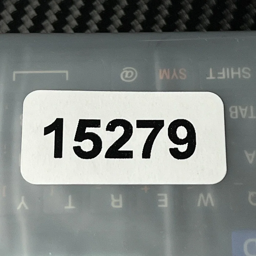 Samsung BN59-01134A‎ QWERTY Keyboard Plasma TV Remote Black Double Sided Works